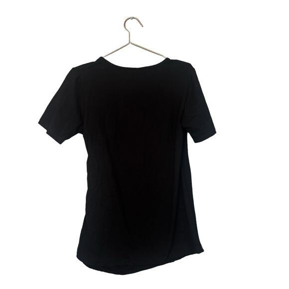 Times Two Maternity black top size small new with tag - Picture 3 of 6